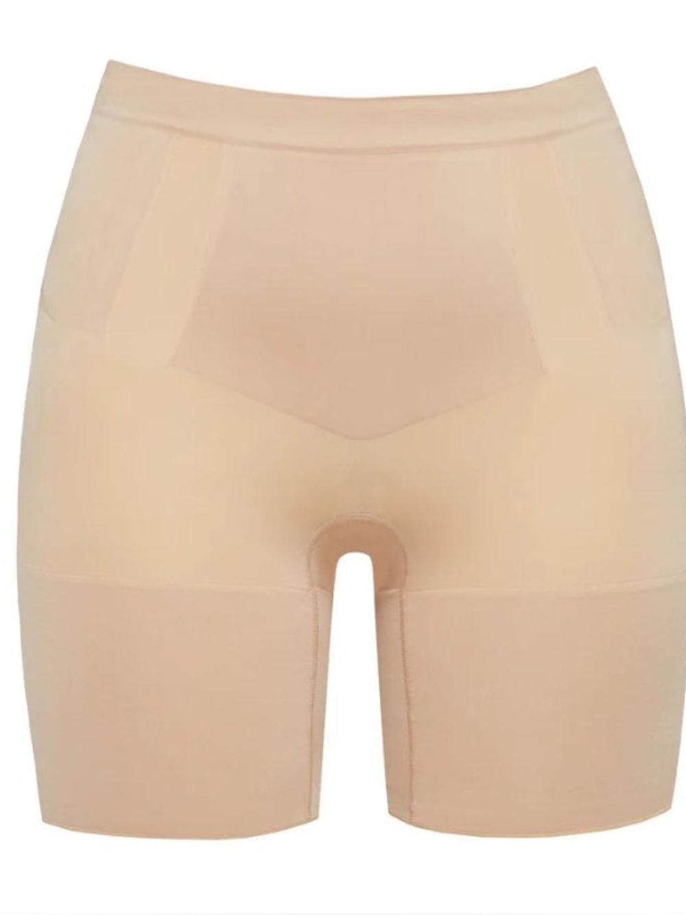 SPANX OnCore Mid Thigh Short Nude Size Small Smoothing Shapewear